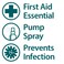 Globe 3 Pack First Aid Antiseptic Spray Wound Cleaner Benzalkonium Chloride for Minor Cuts Scrapes and Burns 2Ounce