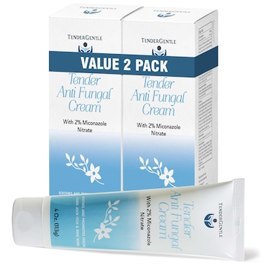 Miconazole Antifungal Cream for Skin Pack of 24 oz if Miconazole Nitrate for Jock Itch Athletes Foot Itching and Ringworm