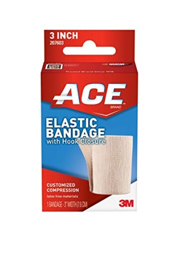ACE 3 Elastic Bandage with Hook Closure Beige
