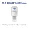 Purell646202 Professional Advanced Hand Sanitizer Gel 1200 mL for ES6 Dispenser 2CT