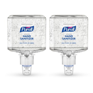 Purell646202 Professional Advanced Hand Sanitizer Gel 1200 mL for ES6 Dispenser 2CT