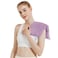 Microwavable Heating Pad with Washable Cover 8 x 18 Microwave Heating Pad for Neck and Shoulders Moist Heat Bean Bag Warm Compress for Knee Joints Wrist Abdomen Purple