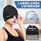 Migraine Headache Relief Cap Gel Ice Head Wrap Hot and Cold Therapy Headache Eyes Mask for Sinus Puffy Eyes Tension and Stress Relief Black