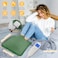 KOTOFATA Quick Heating Pad for Back Pain Relief Physiotherapy Pad Pain Spasm Soft and Comfortable Fabric Pad LCD Screen Timer Auto Off Keep Warm in Winter LV40S