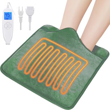 KOTOFATA Quick Heating Pad for Back Pain Relief Physiotherapy Pad Pain Spasm Soft and Comfortable Fabric Pad LCD Screen Timer Auto Off Keep Warm in Winter LV40S