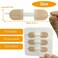 Emergency Wound Care Closures Band Aid Zip Repair Without Stitches Sutures Adhesive Bandages for First Aid Brown3 Pcs 70  22mm