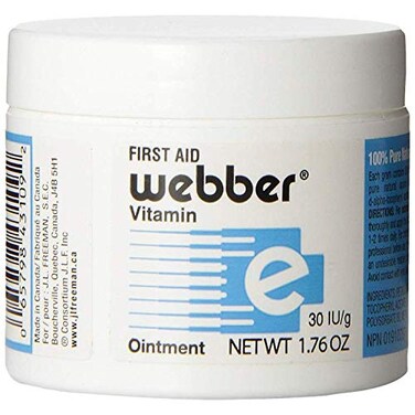 WEBBERFirst Aid Ointment Helps the natural healing process with Vitamin E  Tattoos Wrinkles and Very Dry Skin