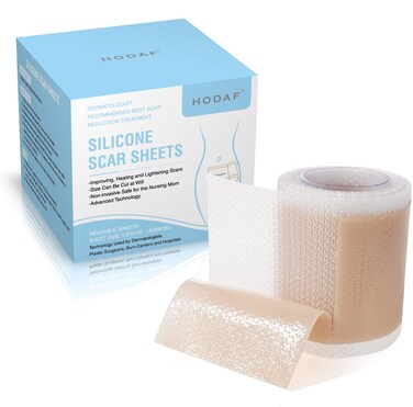 Silicone Scar Sheets 16 x 120 Roll3M Silicone Scar Tape Roll Scar Silicone Strips Tummy Tuck Keloid and Surgical Scars  Scar Removing Paste Silicone sheet