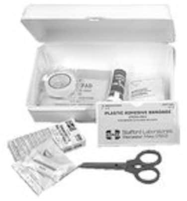 SEACHOICEBasic First Aid Kit for Boats Waterproof Includes White Plastic Case