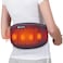 COMFIER Heating Pad for Back  Heated Waist Belt Wrap with Vibration Massage Fast Heat Pad Auto Shut Off for Lumbar Abdominal Lower BackBirthdayChristmas GiftsGifts for WomenMenMomDad