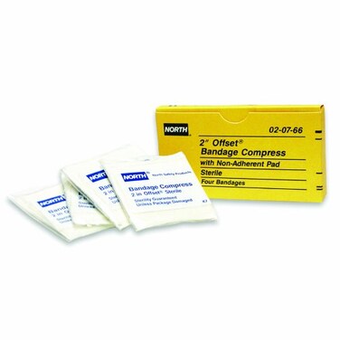Honeywell Bandage Compress 2 OFFSET 4 per unit 020766