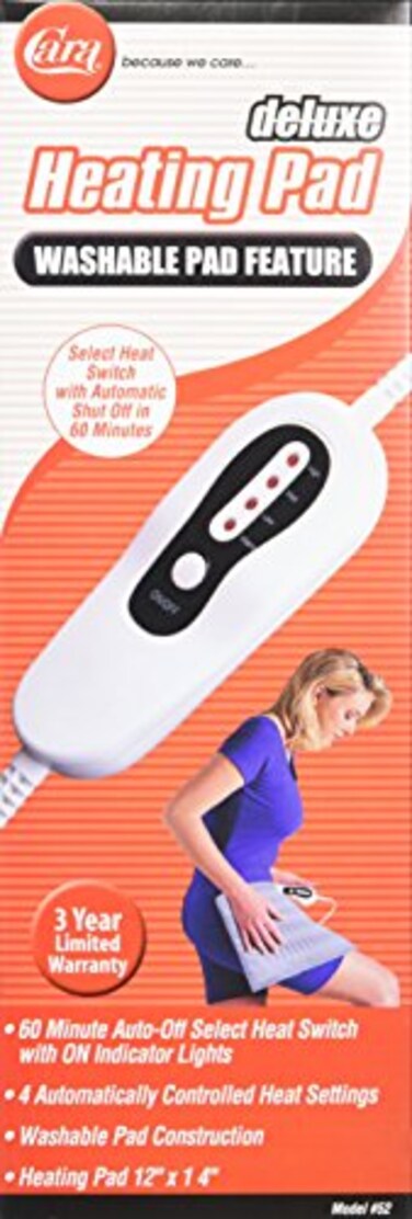 Cara 52 Deluxe Washable Heating Pad MoistDry Standard