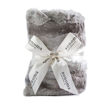 Sonoma Lavender Spa Heat Wrap for Neck Shoulders and Lower Back Microwaveable Lavender Aromatherapy Heating Pad Removable and Washable Covers Stress and Pain Relief 9 x 26 Platinum Angora