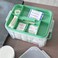 Bringer 1 Pack Clear Plastic Family First Aid Box Medicine Storage Box