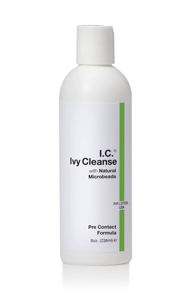 IC Ivy Cleanse Post Poison Ivy Oak and Sumac Scrub 8oz Bottle