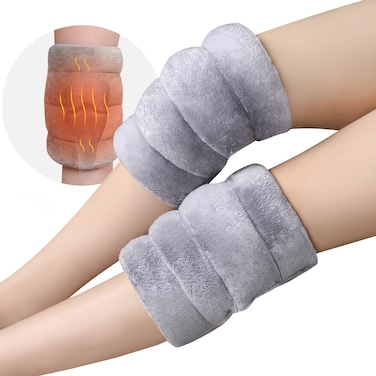 REVIXMicrowave Heating Pad for Knee Pain Relief  Arthritis ElbowMuscle and Joint Microwavable Heated Knee Wrap for Tennis Elbow Treatment Men and Women