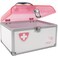 Medicine Lock Box with KeyPink846  587  551 InchLocked Medicine Box with Child Safe Lock