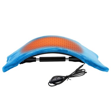 Back Stretcher with Detachable Heating Pad MultiLevel Adjustable Timing Heat Therapy Back Cracker for Upper  Lower Back Pain Relief for Herniated Disc Sciatica Scoliosis