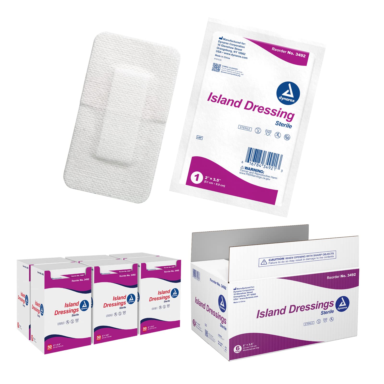 Dressing Service Rache Buy Dynarex Island Dressings Sterile Wound or Blister Dressing ...