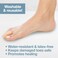 ZenToes6 Pack Gel Toe Cap and Protector  Cushions and Protects to Provide Relief from Missing or Ingrown Toenails Corns Blisters Hammer Toes Small Beige