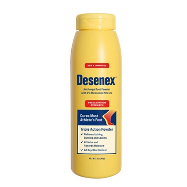 Desenex AntiFungal Foot Powder Cures Most Athletes Foot 2 Miconazole Nitrate Helps Relieve Itching Burning  Scaling Attacks  Absorbs Moisture AllDay Odor Control for Fresh Feet 3oz Bottle
