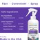 SkinSmart Daily Foot Cleanser for AtRisk Feet Removes Bacteria to Help Avoid Infections 8 ounce Spray