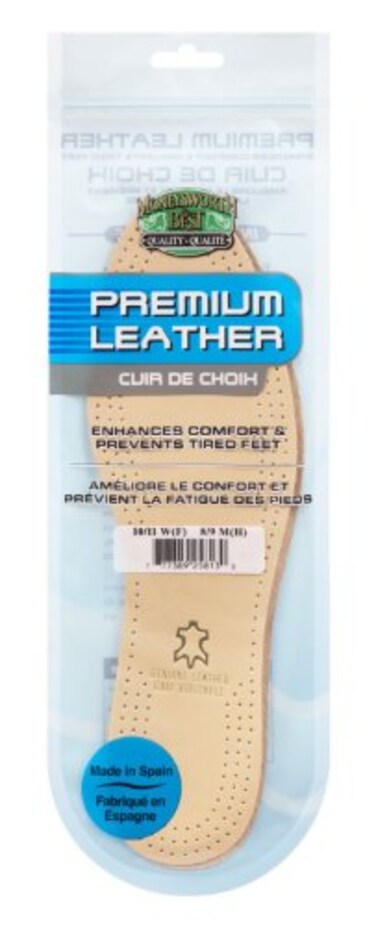 Moneysworth and Best Shoe Care Leather Insole
