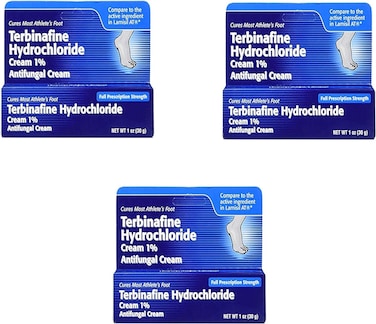 Terbinafine Hydrochloride AntiFungal Cream 1 1 oz 3 Pack