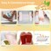 Ginger Foot Pads 40PCS Natural Bamboo Vinegar Ginger Foot Patches for Removing Impurities Deep Cleansing Foot and Body Care Home Use
