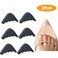 Toe CushionShoe Toe Filler 3 Pairs Shoe Inserts Reduce Slip Forward Impact Improve Shoes Slightly Too Big for Pumps Flats Sneakers High Heels Men Women Kids Black