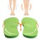 Exceart Orthotic Shoe Insoles Corrector Leg Shape Pads Bow Legs Corrector for Sports Exercise Outdoor Size L