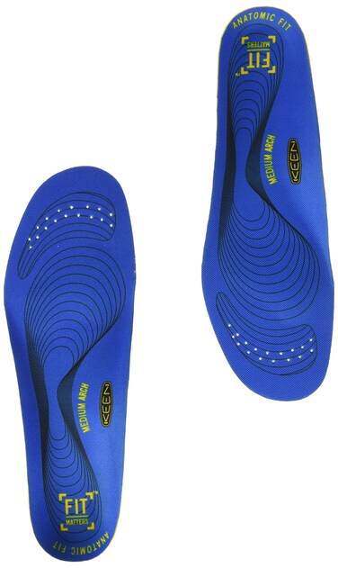 KEEN Utility Mens K30 Gel Insole for Neutral Arches Accessories Blue S Regular US