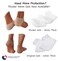 Plantar Fasciitis Inserts Heel Protectors  Silicone Gel Heel Cups Shoes Inserts Orthotics Heel Cushion for Bone Spur  Heel Spur Pain Relief 3 Pairs of Foot Pain Plantar Fascitis Heel Sleeves  3mm