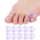 10 Pcs Pinky Toe Splint Gel Toe Separators Little Toe Straightener Hammer Toe for Men Women Walking Running Overlapping Bunion Corrector and Bunion Relief Small