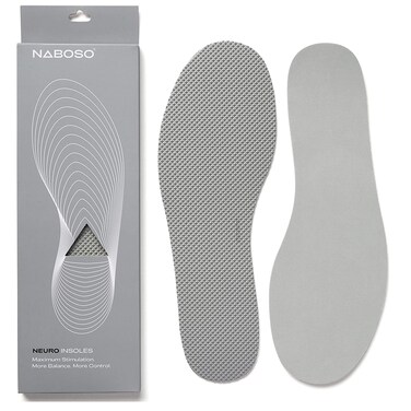 Naboso Neuro Sensory Insole Thin Mens and Womens Textured Shoe Inserts That Best Stimulate The Feet to Improve Balance and Reduce Falls Medical Grade Insoles Neuropathy Plantar Fasciitis