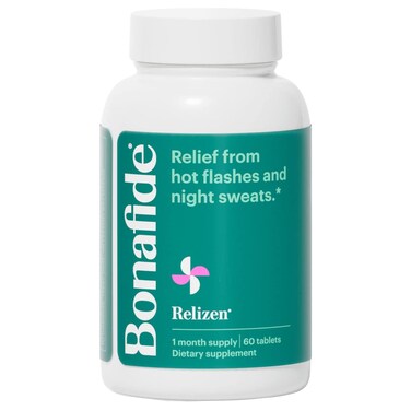 Bonafide Menopause Relief  Powerful HormoneFree Relief from Hot Flashes and Night Sweats During Menopause  30 Day Supply 60 Tablets