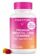Pink StorkPremium Prenatal Gummy Vitamins with DHA Folate and Vitamin D  Multivitamin and Nutrient Blend for Neural Tube and Fetal Brain Development  Pregnancy Must Haves  60 Vegan Gummies