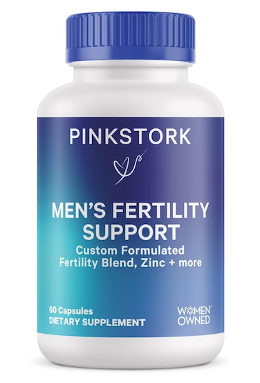 Blue Stork Fertility Supplements for Men  Supports Conception for Him  Male Prenatal Vitamins with Maca Root Ashwagandha Folate B12  Sperm Heath Drive Motility  60 Capsules