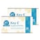 Carlson Labs KeyE Suppositories Vitamin E Soothing Inserts 2 Packages of 24 Inserts 48Count