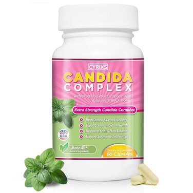 Candida Complex  Boost Your Immune System  All Natural Gut Cleanse with Herbs Antifungals Enzymes and Probiotics  Eliminates Candida  Prevents Reoccurrence