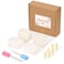 Fukumi Reusable Suppository Molds Kit2ML Silicone Suppository Molds Kit Includes 4 Suppository Mold Trays 10 Liquid Droppers
