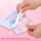 Primo Lines Shark Week Period Bag  Waterproof Period Pouch  Sanitary Napkin Storage Bag for Teen Girls Compact Tampon Holder for Purse Pad Pouch Ideal Shark Gifts for Women  School Use