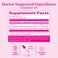 Pink Stork Liquid Folate WholeFood Vitamin B9 from Lemon Peels Natural Folic Acid with Vitamin C Liquid Prenatal Vitamins for Women Pregnancy Must Haves WomenOwned 2 oz
