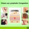 LAVELA 20 pcs Lymphatic Drainage Patch Herbal Lymph Care Patch Neck Lymph Node Patch AntiSwelling Ginger Oil Lymphatic Drainage Massage