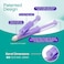 EasytoUse Suppository Applicator for Women and Men Disposable Applicator for Suppositories for Constipation from Various Brands 1Pack 10Count Size B3