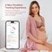 femometerRing for Fertility and Ovulation Monitor Tracking  Size First with femometer Sizing Kit  App AutoSync  Period  BBT Tracker  Sleep Analysis for Women  Rechargeable  Waterproof Size 8