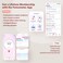 femometerRing for Fertility and Ovulation Monitor Tracking  Size First with femometer Sizing Kit  App AutoSync  Period  BBT Tracker  Sleep Analysis for Women  Rechargeable  Waterproof Size 8