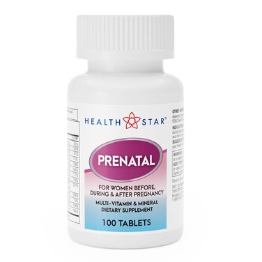 Prenatal Vitamins for Women Before During  After Pregnancy PrenatalPostnatal Multivitamins with Folic Acid  Minerals for Pregnancy Support Daily Pregnancy Supplement 100 Tablets