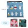 Sanitary Napkin Storage Bag3pack Sanitary Napkin Pads Storage Bag with Zipper 5x5 inches First Period Bag for GirlsWomenLadiesStrawberry