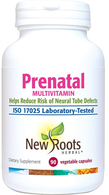 NEW ROOTS HERBALPrenatal Vitamins for Women  Complete Prenatal MultiVitamin with 23 Ingredients 90 Veg Caps  Healthy Pregnancy and Postnatal Vitamins with Iron Biotin  Folate